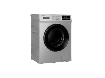 تصویر ماشین لباسشویی ایکس ویژن مدل TG82-ASظرفیت 8 کیلوگرم نقره ای